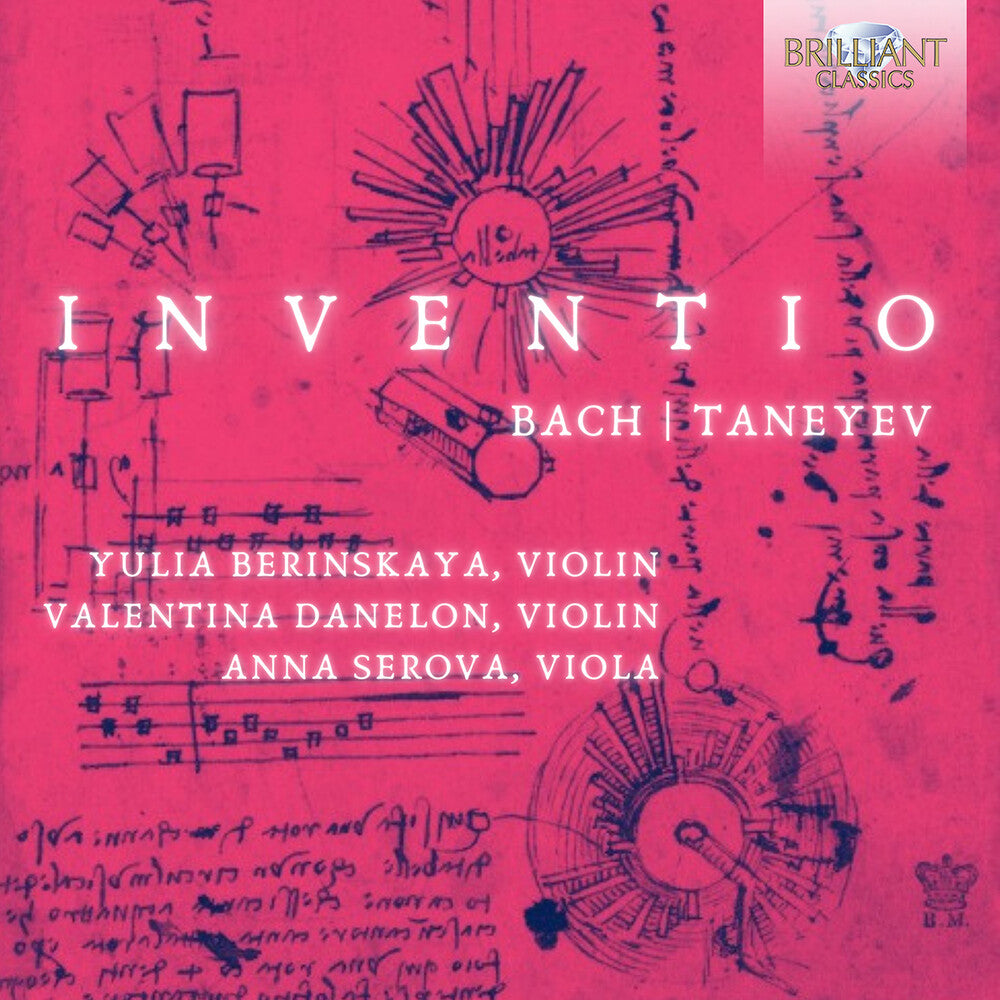 the album cover for J Bach .S. / Berinskaya / Serova - Inventio