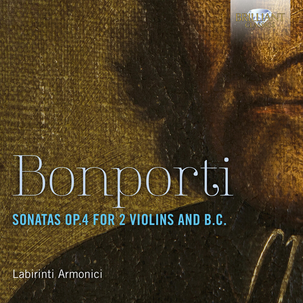 the album cover for Bonporti / Armonici - Sonatas For 2 Violins