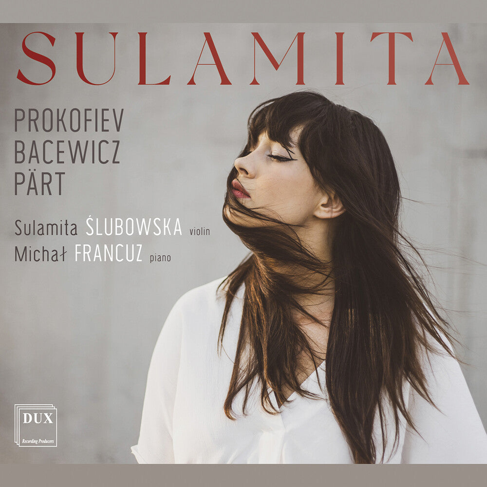 the album cover for Bacewicz / Slubowska / Francuz - Sulamita