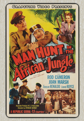 Manhunt In The African Jungle (1943) 2 Disc Set - Manhunt In The African Jungle (1943) 2 Disc Set - DVD