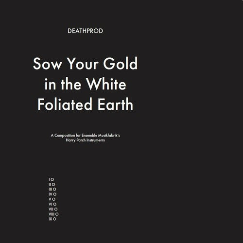 Deathprod - Sow Your Gold In The White Foliated Earth - Vinyl Record