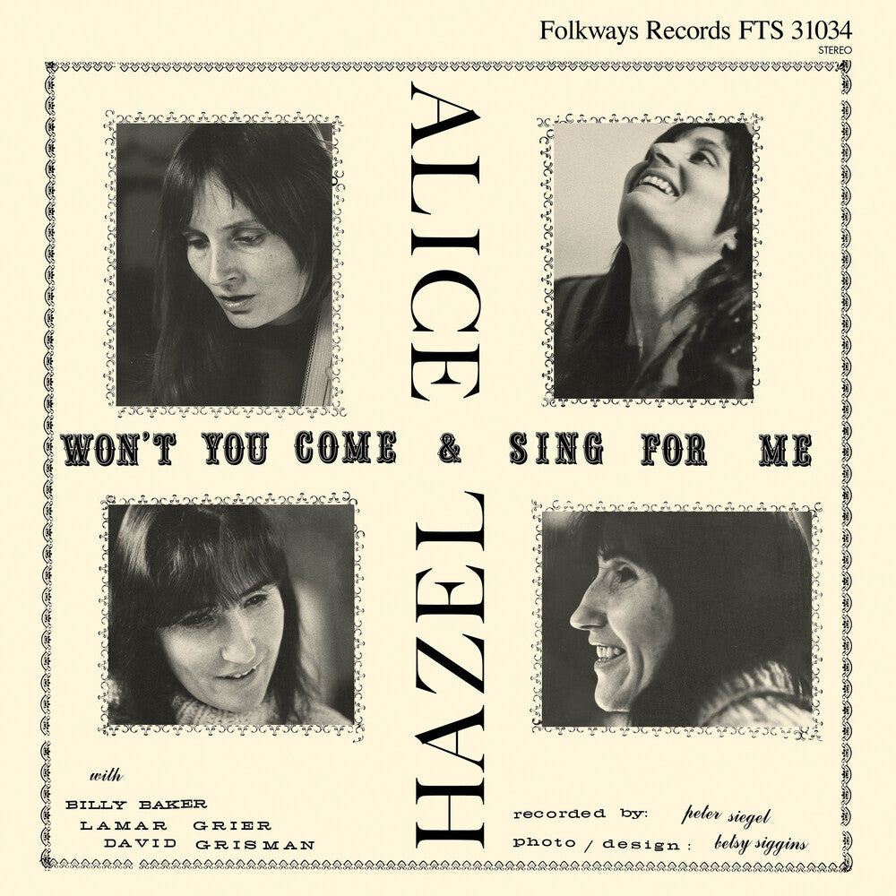 Won't You Come & Sing For Me [LP] Vinyl Record