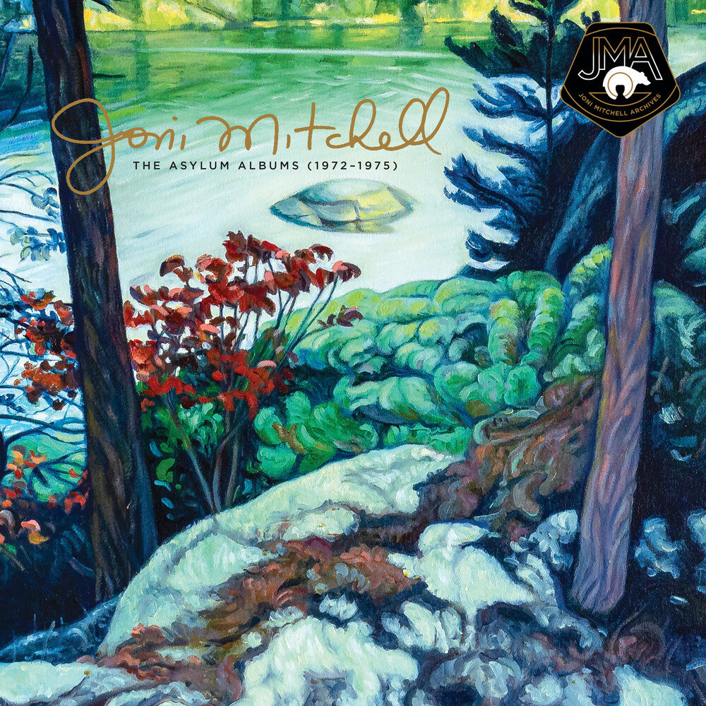 the album cover for Joni Mitchell - The Asylum Albums 1972–1975 [4CD]