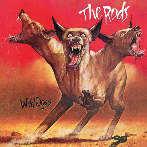 The Rods - Wild Dogs - Orange Vinyl Record