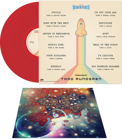 Todd Rundgren - Space Force - Red Vinyl Record