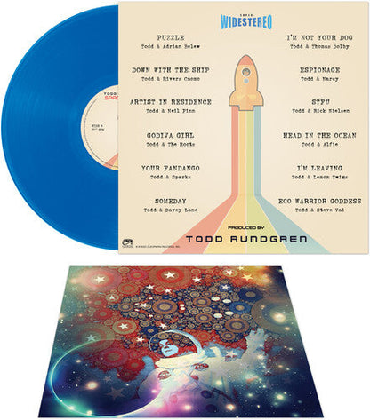 Todd Rundgren - Space Force - Blue Vinyl Record