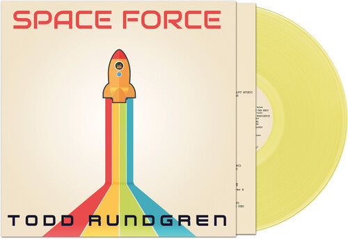 Todd Rundgren - Space Force - Yellow Vinyl Record
