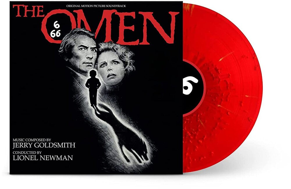 Jerry Goldsmith - The Omen - Original Motion Picture Soundtrack [Red Splatter LP] Vinyl Record