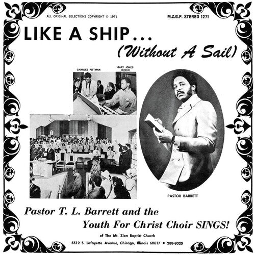 Pastor T.L. Barrett & The Youth For Christ Choir - Like A Ship (without A Sail) Vinyl Record