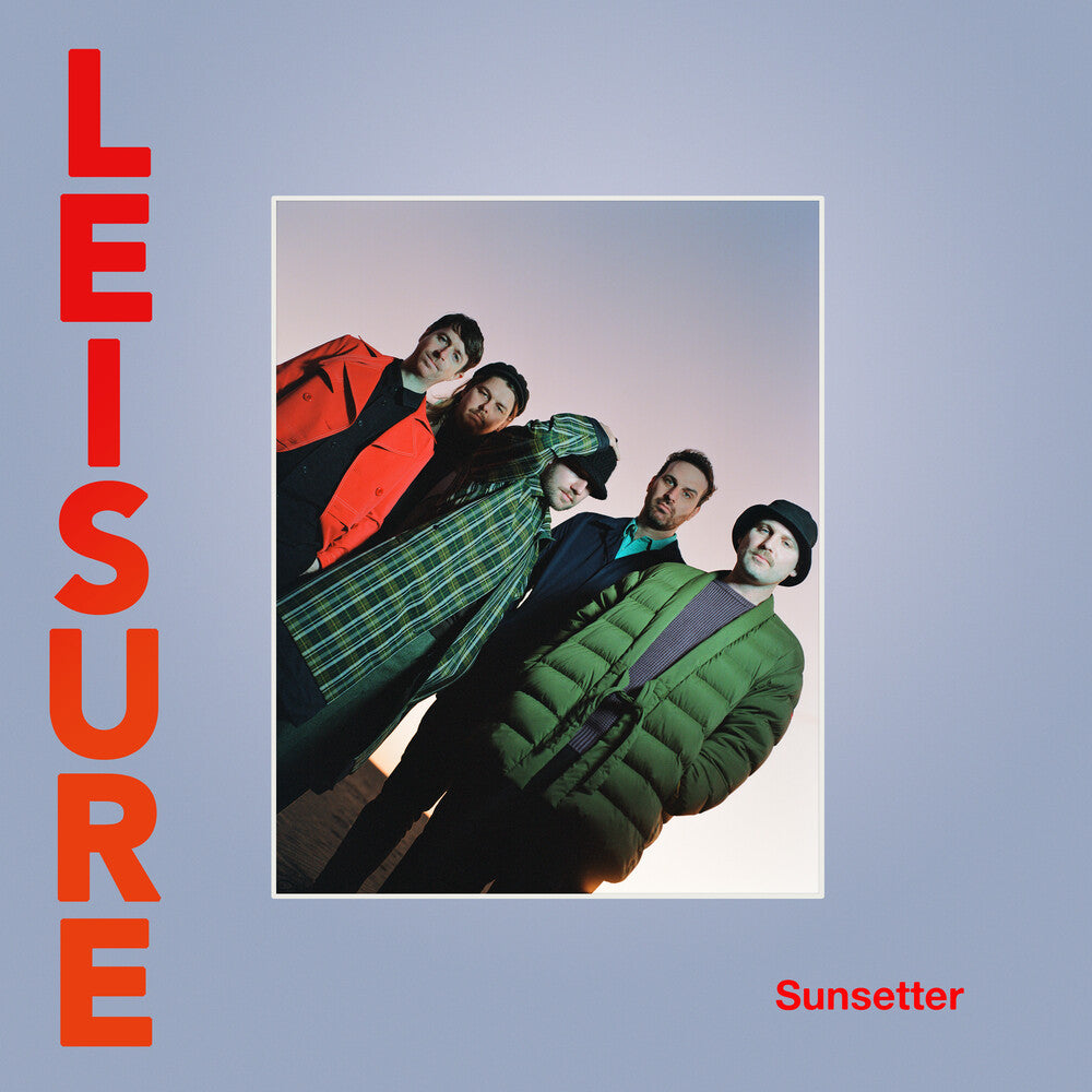 Leisure - Sunsetter - Solid Red [Colored Vinyl] (Red) Vinyl Record