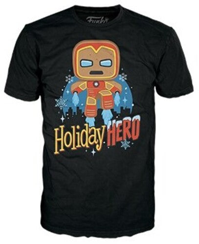 Funko Boxed Tee: - Marvel Holiday- Gb Iron Man- M - Collectibles