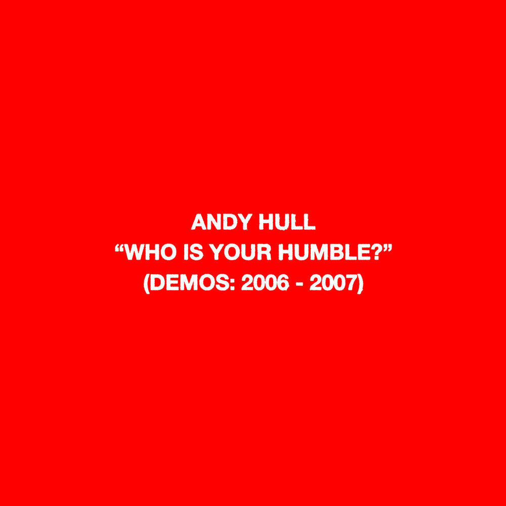 Andy Hull - Who Is Your Humble? / Born Of You (Blk) [Colored Vinyl] Vinyl Record