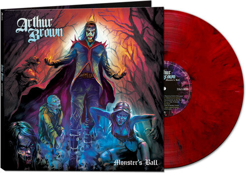 Arthur Brown - Monster's Ball - Red Marble Vinyl Record