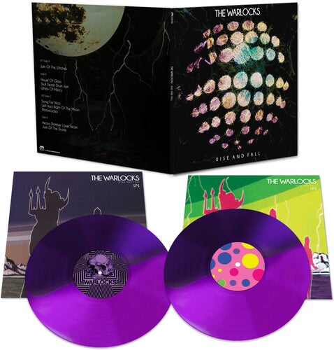 The Warlocks - Rise & Fall [2LP Purple & Violet] Vinyl Record