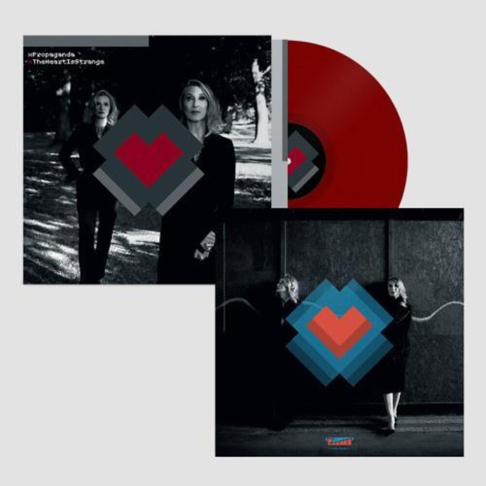 Heart Is Strange - Red Colored Vinyl with Art Print [LP] Vinyl Record