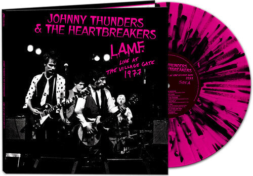 Johnny Thunders & Heartbreakers - L.A.M.F.  Live At The Village Gate 1977 [Pink/Black Splatter] Vinyl Record