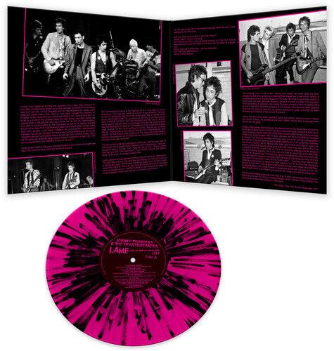 Johnny Thunders & Heartbreakers - L.A.M.F.  Live At The Village Gate 1977 [Pink/Black Splatter] Vinyl Record