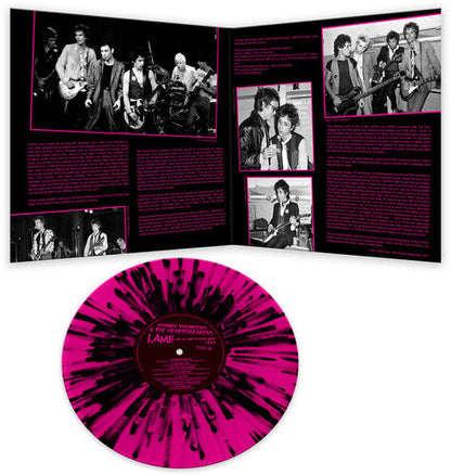 Johnny Thunders & Heartbreakers - L.A.M.F.  Live At The Village Gate 1977 [Pink/Black Splatter] Vinyl Record