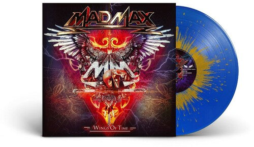 Mad Max - Wings Of Time - Blue/gold Vinyl Record