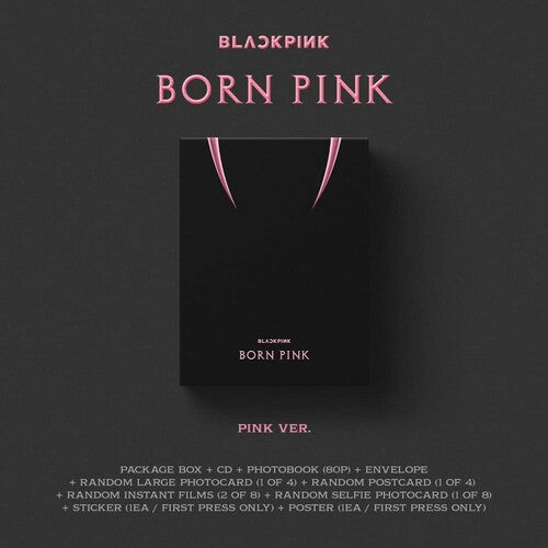 Blackpink - Born Pink (standard Cd Boxset - Version A / Pink) - Music CD