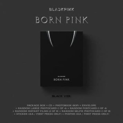 Blackpink - Born Pink (standard Cd Boxset - Version B / Black) - Music CD