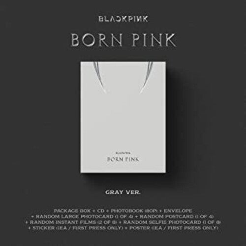 Blackpink - Born Pink (standard Cd Boxset - Version C / Gray) - Music CD