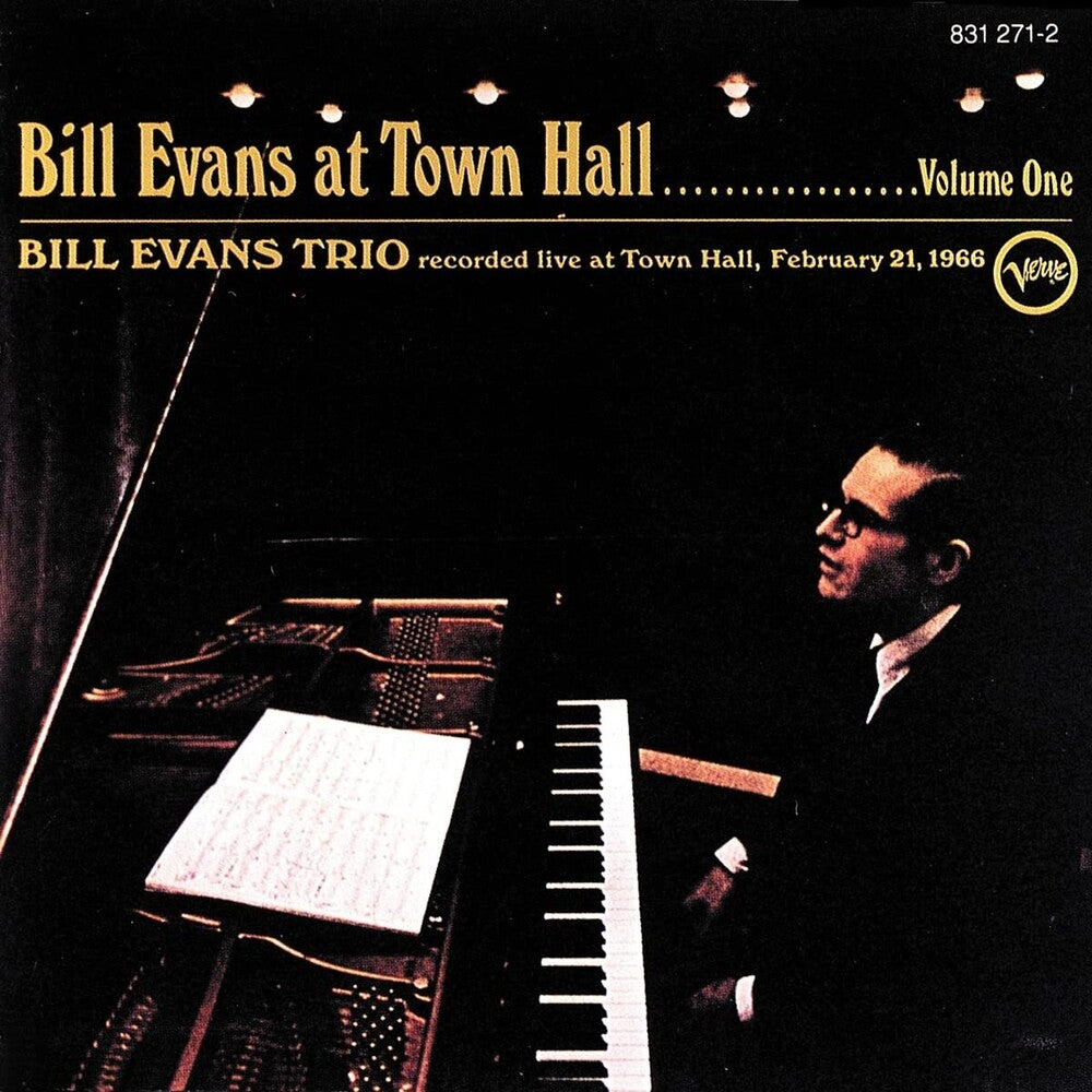 Bill Evans - At Town Hall, Volume One (Verve Acoustic Sounds Series)[LP] Vinyl Record