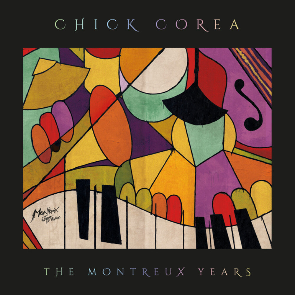 the album cover for Chick Corea - Chick Corea: The Montreux Years