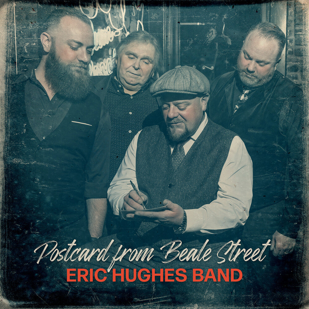 the album cover for Eric Hughes - Postcard From Beale Street [Digipak]