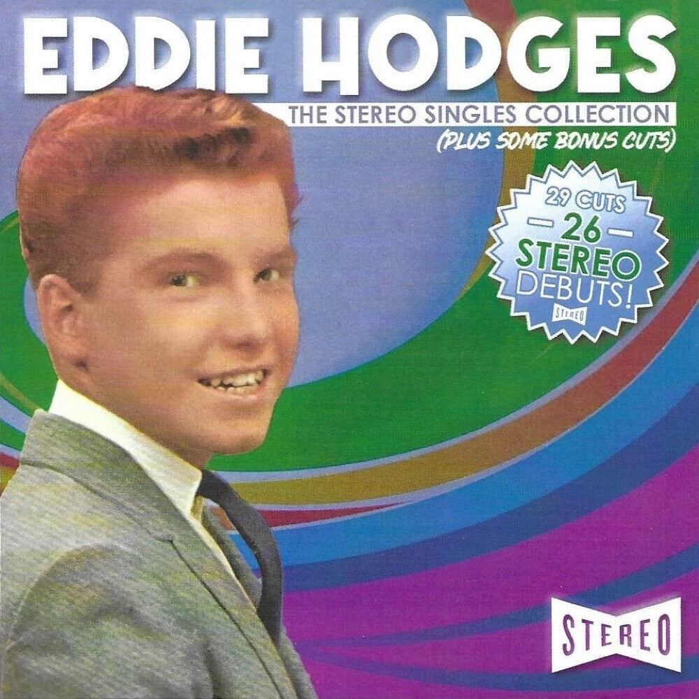 the album cover for Eddie Hodges - Stereo Singles Collection & More