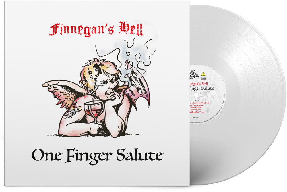 One Finger Salute - White [LP] Vinyl Record