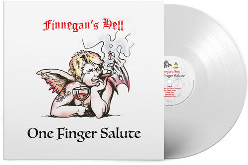 Finnegan's Hell - One Finger Salute - White Vinyl Record