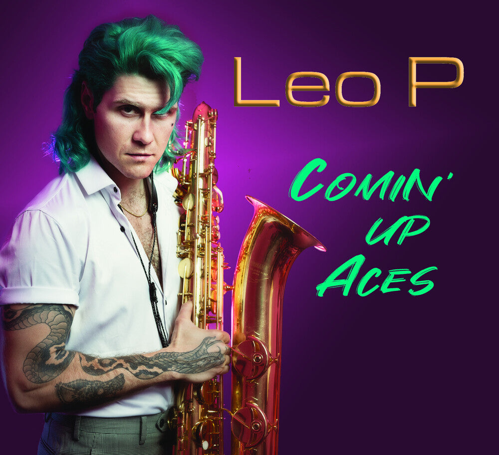 the album cover for Leo P. - Comin' Up Aces