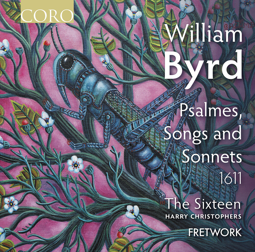 the album cover for Byrd / Sixteen / Fretwork - Psalmes Songs & Sonnets (2pk)