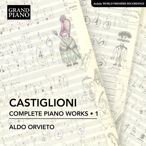 Castiglioni / Orvieto - Complete Piano Works 1 - Music CD