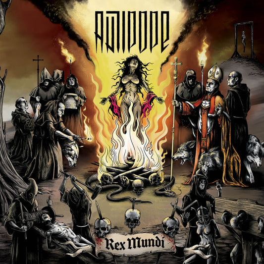 the album cover for Antipope - Rex Mundi