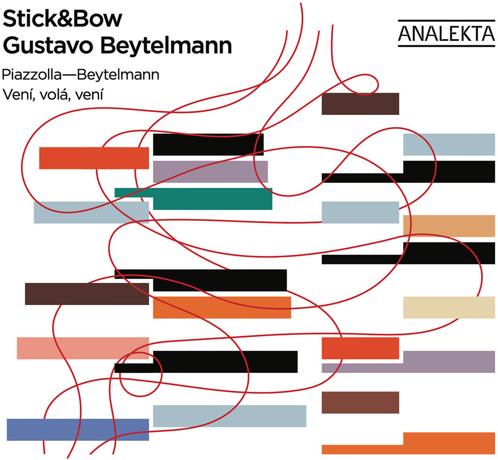 the album cover for Stick&Bow / Gustavo Beytelmann - Piazzolla-Beyteimann: Veni Vola Veni (Can)
