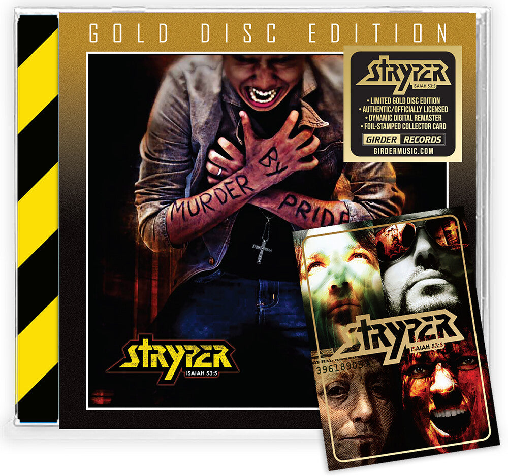 the album cover for Stryper - Murder By Pride