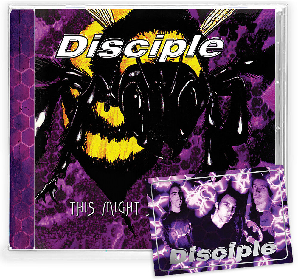 the album cover for Disicple - This Might Sting A Little [Remastered]