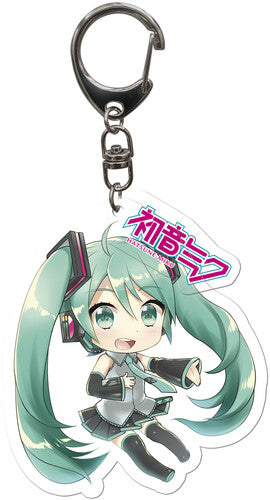 Keychain - Acrylic - Hatsune Miku - Hatsune Miku Acryl Keychain With Ch - Collectibles