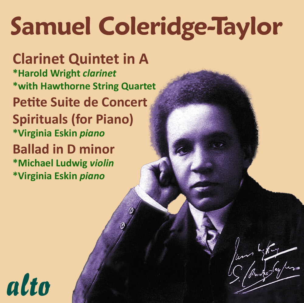 Samuel Coleridge -Taylor 1875-1912 Music CD