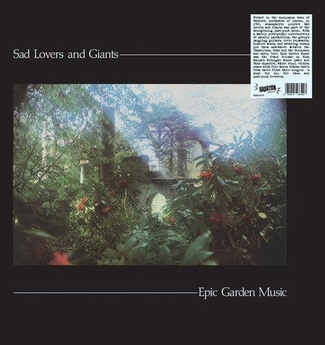 Sad Lovers and Giants - Epic Garden Music Vinyl Record