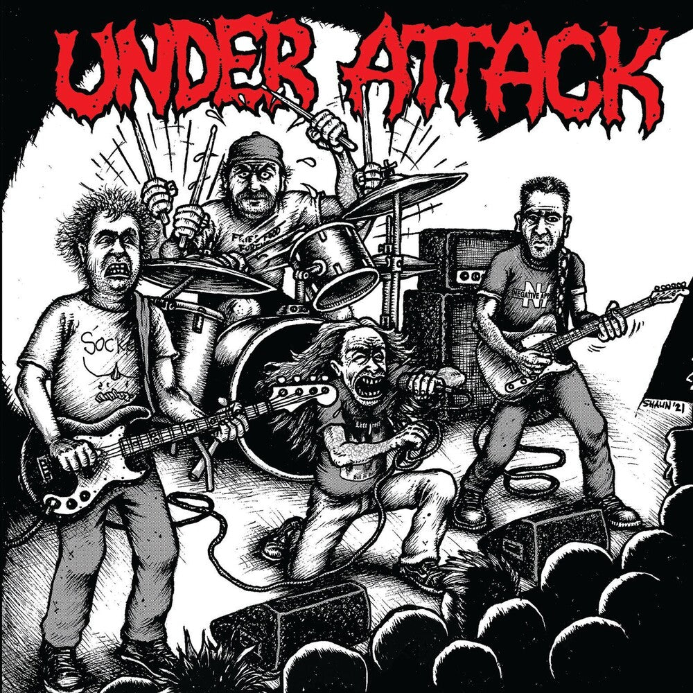 the album cover for Under Attack - Under Attack