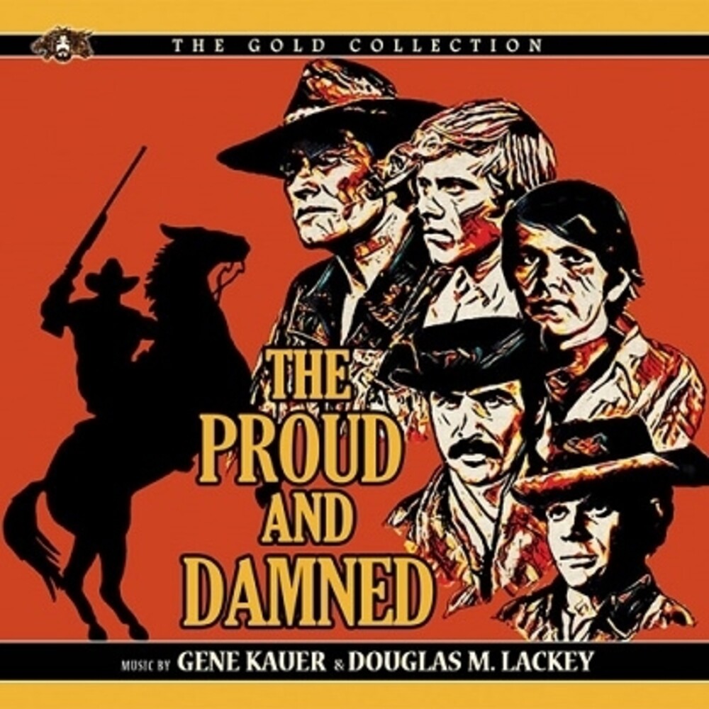 the album cover for Gene Kauer  / Lackey,Douglas M (Ita) - Proud & Damned / O.S.T. (Ita)