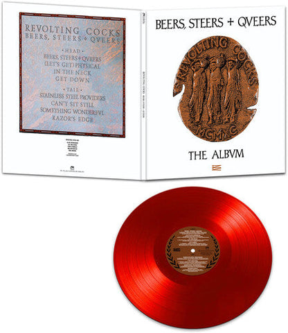 Revolting Cocks - Beers, Steers & Queers - Red Vinyl Record