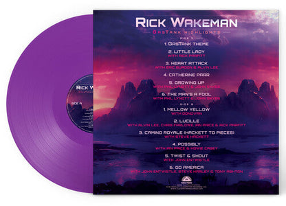 Rick Wakeman - Gastank Highlights - Purple Vinyl Record
