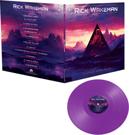 Rick Wakeman - Gastank Highlights - Purple Vinyl Record