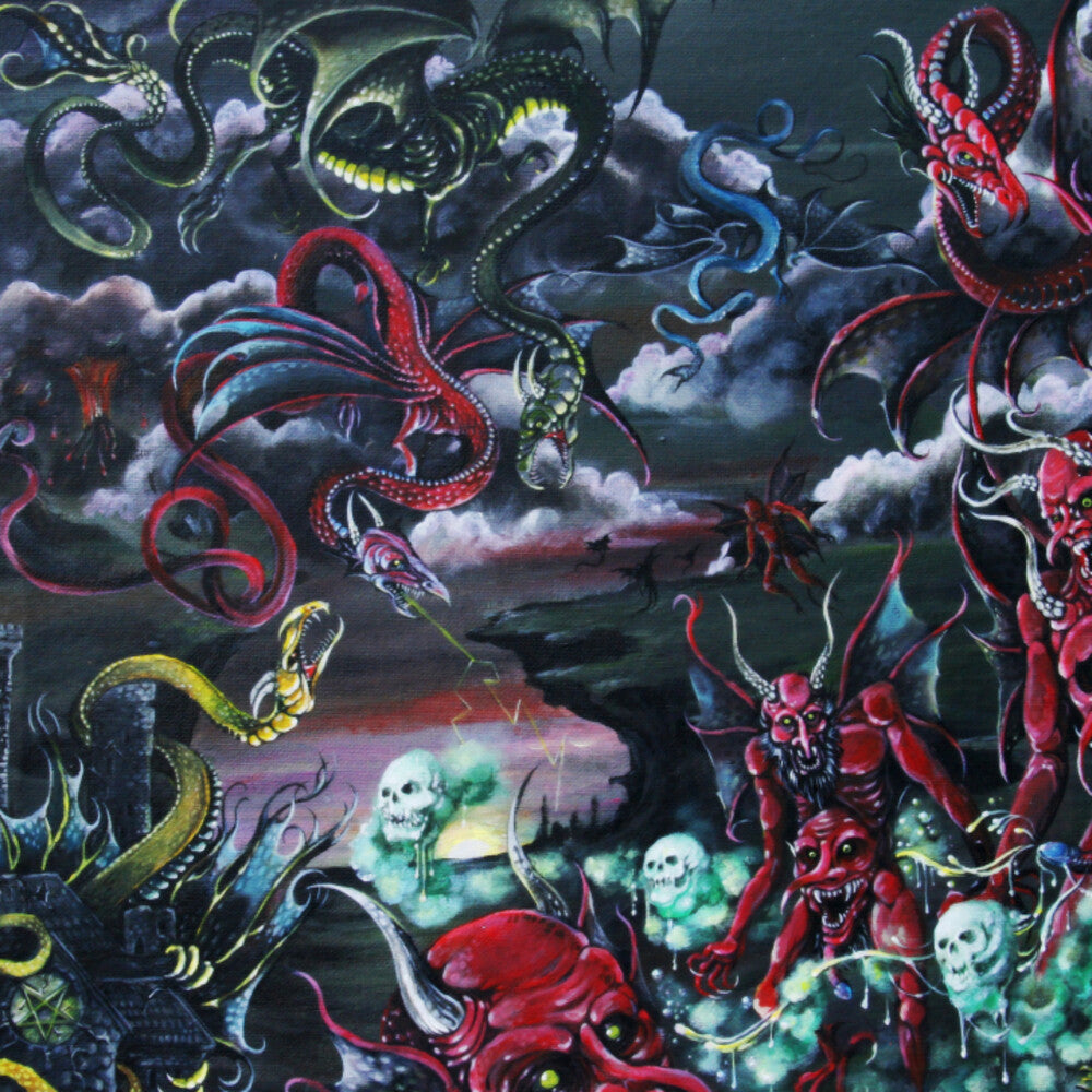 Daeva - Through Sheer Will & Black Magic... [LP] Vinyl Record