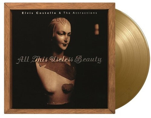 Elvis Costello & the Attractions - All This Useless Beauty - Limited 180-Gram Gold Colored Vinyl Vinyl Record