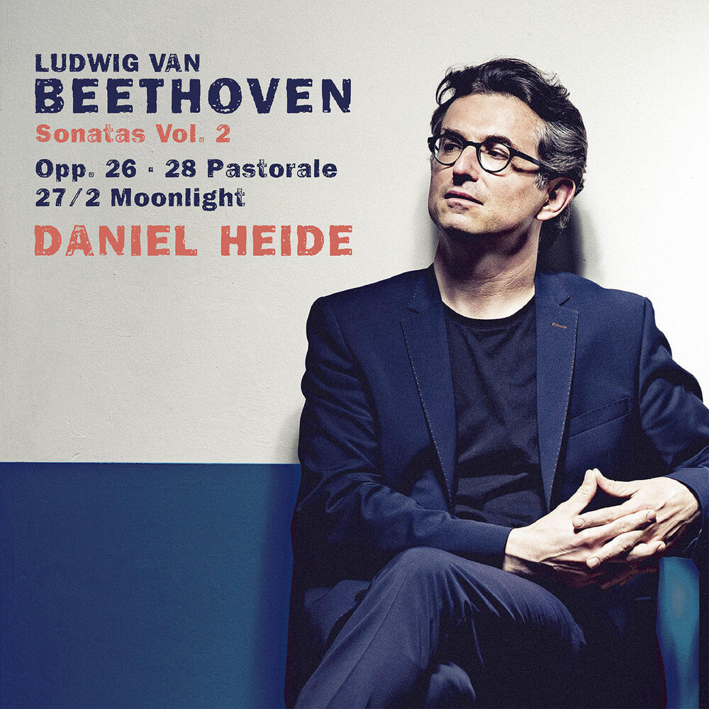 the album cover for Van Beethoven  Ludwig / Heide,Daniel - Beethoven: Sonatas Vol. 2